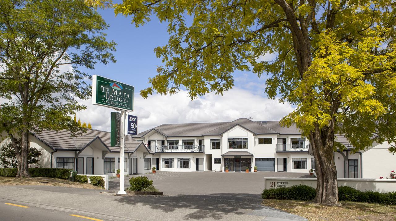Te Mata Lodge Havelock North Buitenkant foto